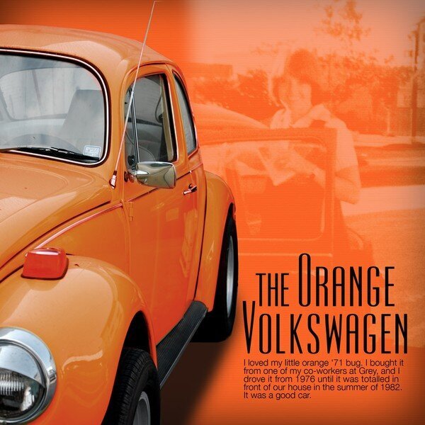 The Orange Volkswagen