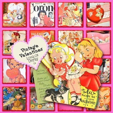 Vintage Valentines: Love on Display