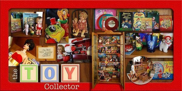 The Toy Collector *Digital  Photo Blending Challenge