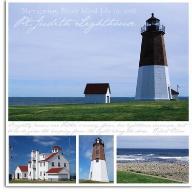 Pt. Judith Lighthouse