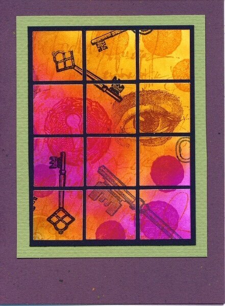 Violet Tile Cards