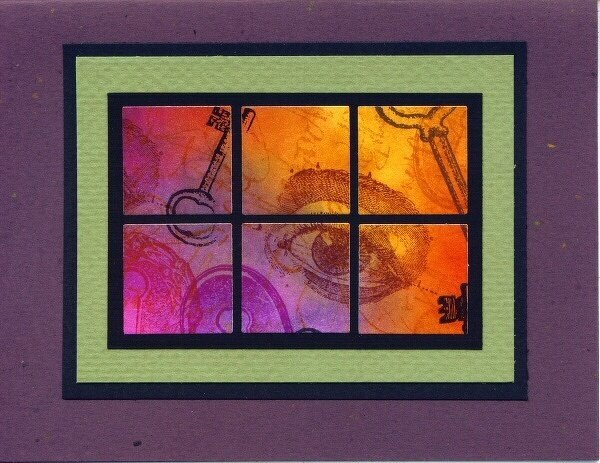 Violet Tile Cards