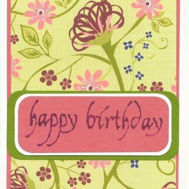 Chatterbox paper b-day cards