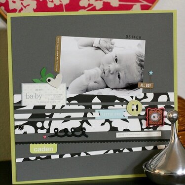 Themed Projects : Ad Inspiration {baby caden}