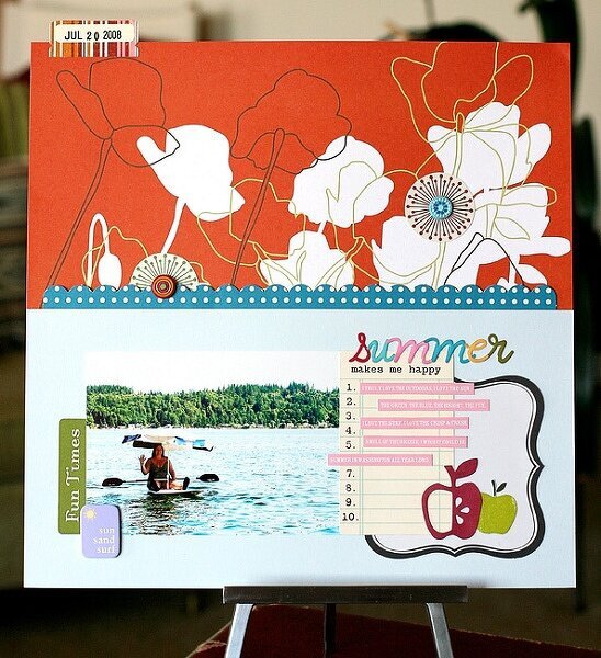 Themed Projects : {summer makes me happy}