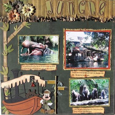 Disney Challenge # 9 -  Jungle Cruise