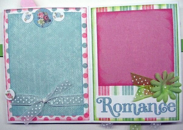 Romance Mini Book - Bo Bunny Press