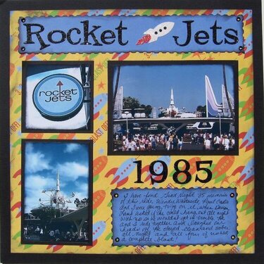 Rocket Jets - Disney Challenge #19