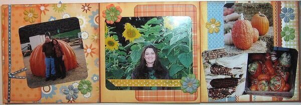 Autumn at Lombardi&#039;s - mini accordian album and clipboard