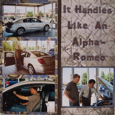 It Handles Like An Alfa-Romeo