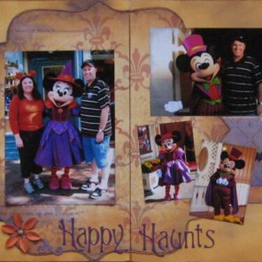 Happy Haunts -- Disneyland Halloween Time