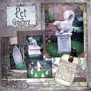 Haunted Mansion Pet Cemetery - Disneyland