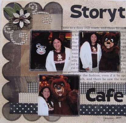 Storytellers Cafe Critter Breakfast - Disneyland