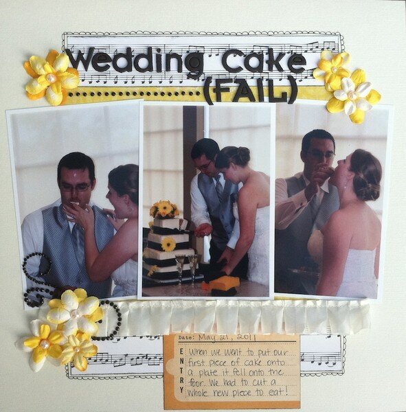 Wedding Cake Fail