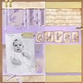 Chloe (baptism dress) Autumn Leaves font cd