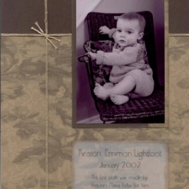 Keaton Emerson Lightfoot - as seen in PaperKUTS