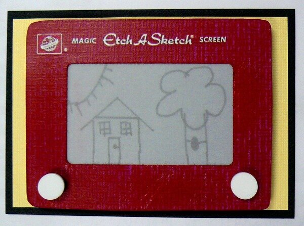 Etch a Sketch ATC for Emo&#039;s Swap