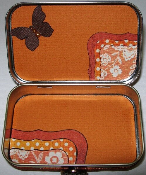 Orange Tin for Pinkmocha&#039;s Swap