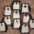 Owl Fabric Embellishment for Meridy77'