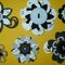 Black & White Dictionary Button Flowers