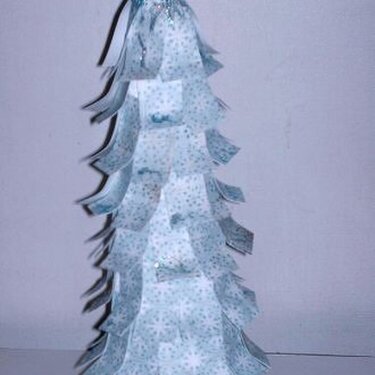 Winter Paper Tree