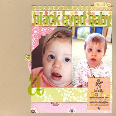 Themed Projects : black eyed baby