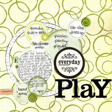 Themed Projects : Play