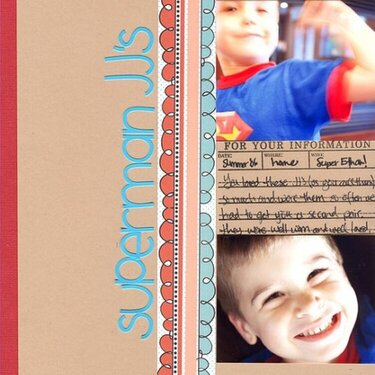 Themed Projects : Superman JJ&#039;s