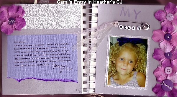 Cami&#039;s Entry in Heather&#039;s Girls CJ~Dreams