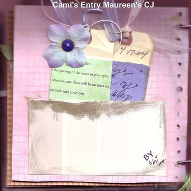 Cami's Entry in Maureen's CJ~Girls