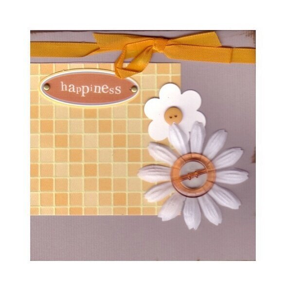 ~Orange is Happiness~ Card