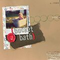 Bucket Bath - Handmadelove Challenge