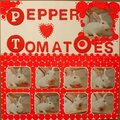 Pepper (hearts) tomatoes