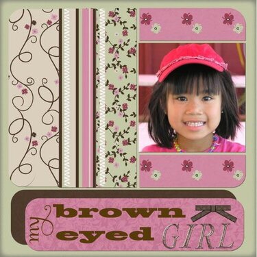 My Brown Eyed Girl