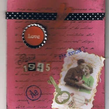 Paris 1945 - Valentine&#039;s Card