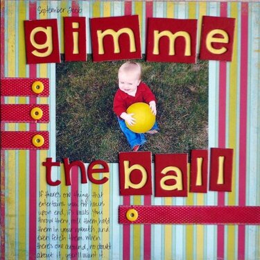 Gimme the Ball