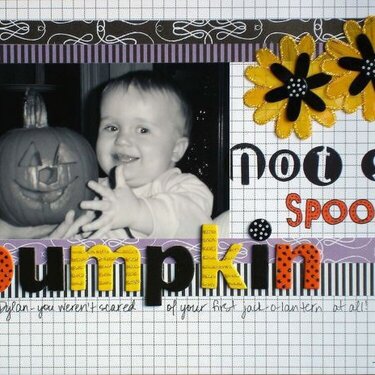 not so spooky pumpkin