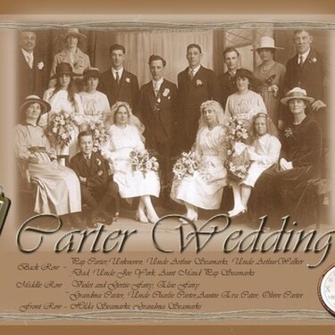 Carter Wedding