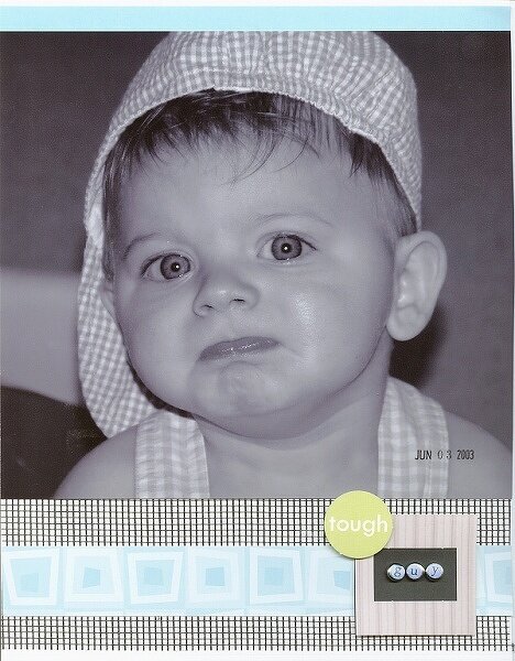 *tough guy* &lt;br&gt; PK Baby, Oh Baby idea book