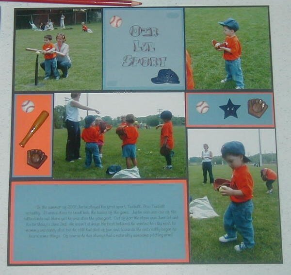 Our Lil&#039; Sport (Tee Ball Layout)