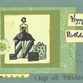 fabulous birthday (published in Scrapbook & Cards today)