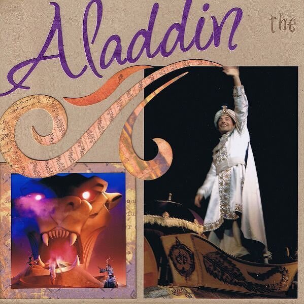 Aladdin (Cosmo Cricket &amp; QuicKutz)