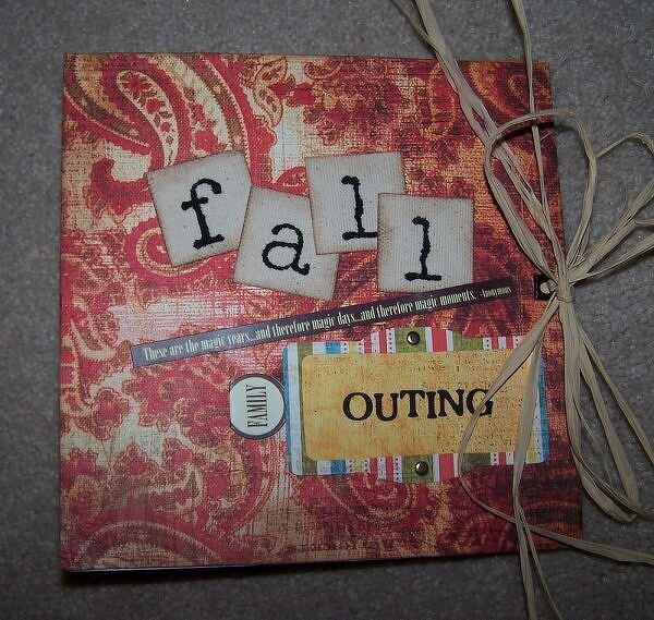 Fall Family Outing *Flag Accordion Book*