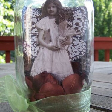 Fairy in a Jar {Birthday Fairy}