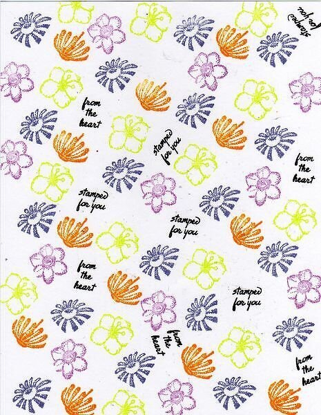 Collage Sheets ~handmade patterned paper~