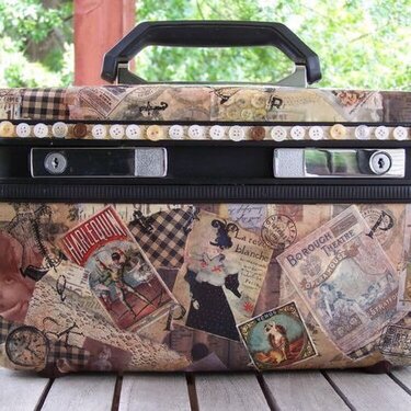 Altered Train Case / Luggage