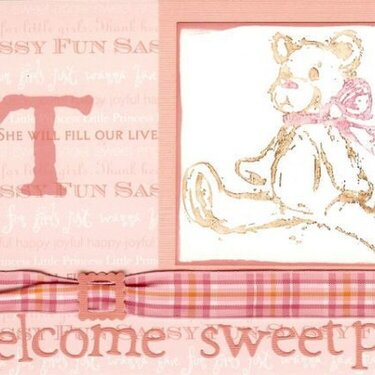 Welcome Sweetpea