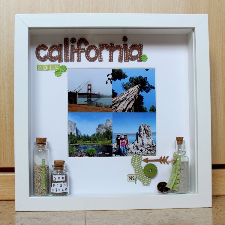 3D frame: CALIFORNIA
