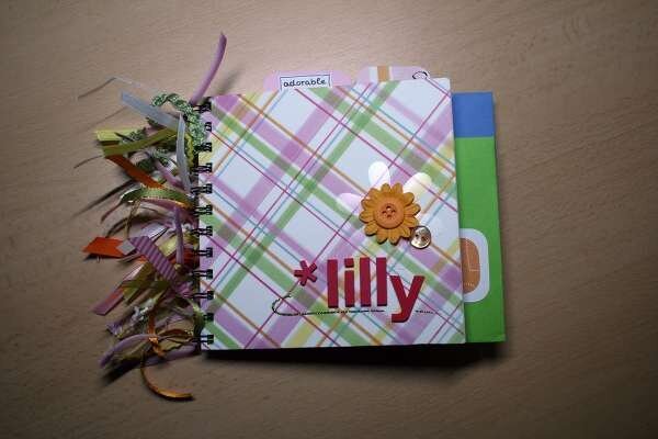 baby album &quot;Lilly&quot;