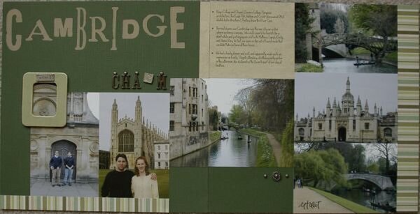 Cambridge Charm --Europe, England